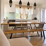 Cozy Front Flat Bequeme An Der Apartament *